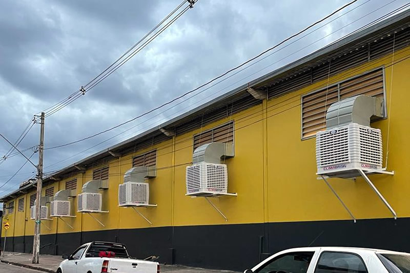 Climatização de centro de distribuição
